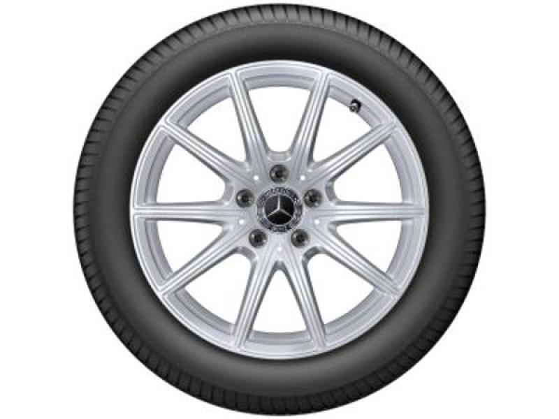 10-Speichen-Rad Vanadiumsilber 225/50 R17 98H XL Goodyear UltraGrip Performance G1 MO