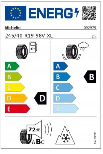 AMG Winterkompletträder (4Stück) 5-Doppelspeichen Grau Glanzgedreht 245/40 R19 98V Michelin XL Pilot Alpin 5 MO Q440141511540/50/60/70