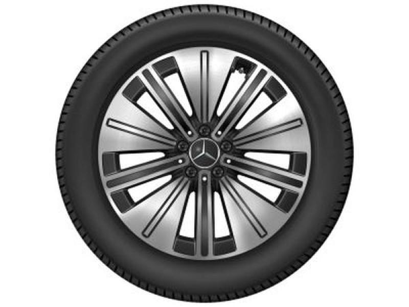 5-Speichen-Rad Schwarz Glanzgedreht 235/55 R19 105H XL Bridgestone Blizzak LM005 MO