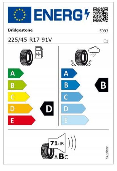 B-Klasse Baureihe 246 Sommerkomplettrad 5-Doppelspeichen-Rad Tremolit-metallic 225/45 R17 Q44023191055