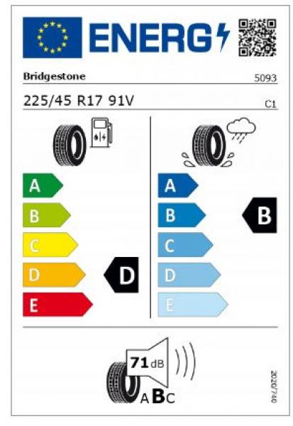 CLA Baureihe 117 Sommerkomplettrad 5-Doppelspeichen-Rad Tremolit-metallic 225/45 R17 Q44023191055