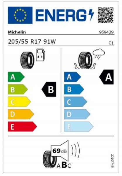 A/B/CLA-Klasse Sommerkomplettrad 5-Doppelspeichen-Rad Grau Himalaya Matt 205/55 R17 Q440241510010