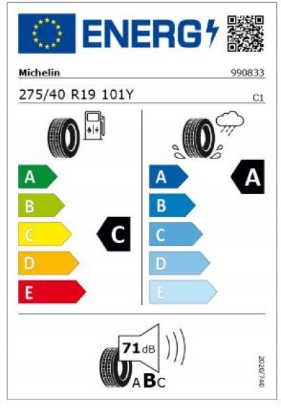 S-Klasse Baureihe 222 Sommerkomplettrad 5-Speichen-Rad Tremolit-Metallic 275/40 R19 101Y Q440241510530 (HA)