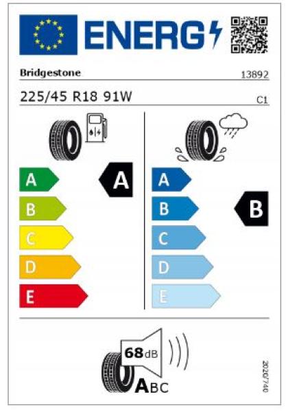 A/B/CLA-Klasse Sommerkomplettrad AMG 5-Doppelspeichen-Rad Schwarz 225/45 R18 Q440241910390