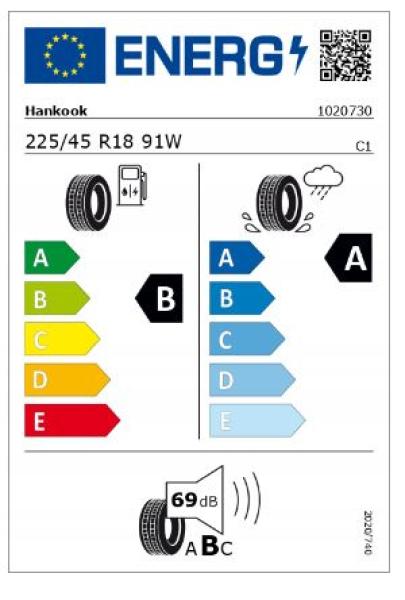 A-Klasse Baureihe 177 Sommerkomplettrad 5-Doppelspeichen-Rad Felgenhorn Schwarz 225/45 R18 Q440243110040
