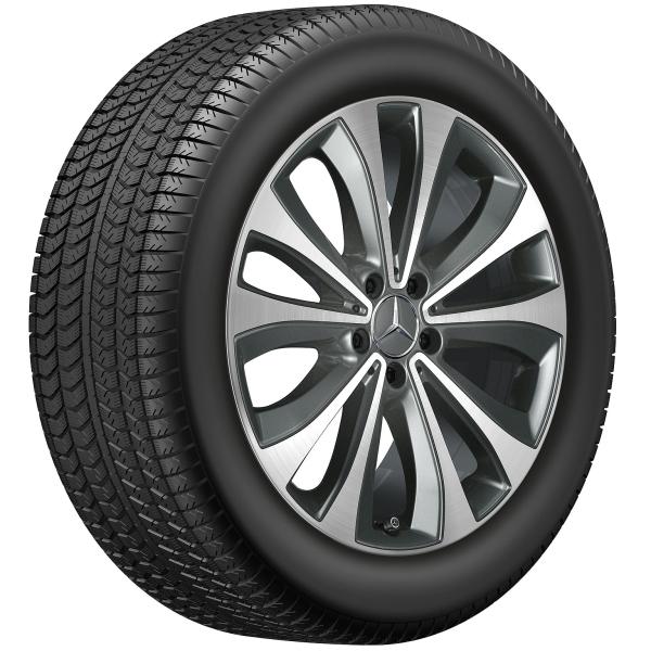 GLE Winterkomplettrad 5-Doppelspeichen-Rad 255/50 R19 107V XL Pirelli Scorpion Winter MO GLE Baureihe 167 Q44030171138A/39A