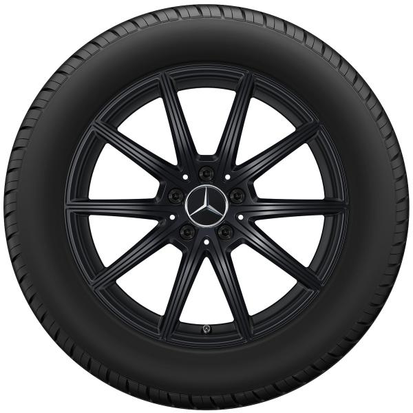 GLB Winterkomplettrad 5-Doppelspeichen Schwarz Matt 215/60 R18 98H Continental WinterContact TS 850 P MO E GLB Baureihe X247 Q44056111005A