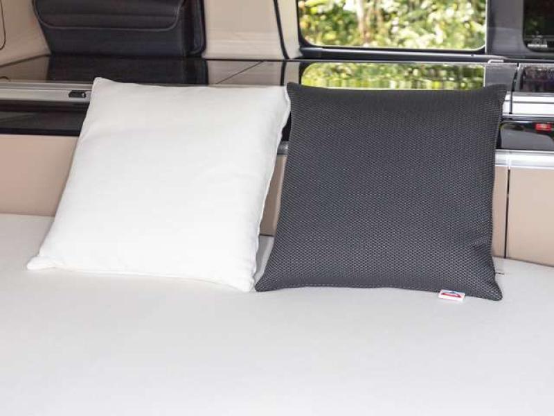 BRANDRUP Kissen ca. 40 x 40 cm, "Santiago schwarz"