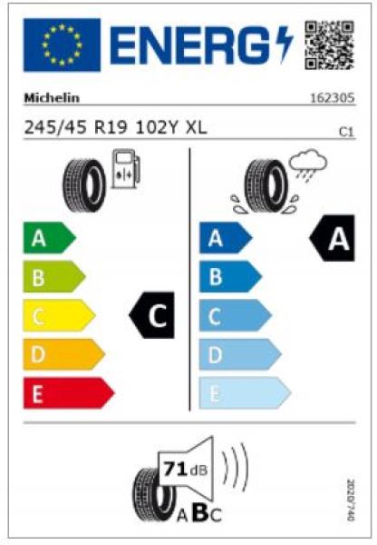 S-Klasse Baureihe 222 Sommerkomplettrad AMG 5-Doppelspeichen-Rad Titangrau 245/45 R19 Q440241510540(VA)