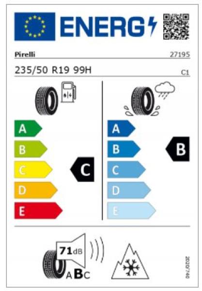 GLB-Klasse Winterrad AMG 5-Doppelspeichen Schwarz Glanzgedreht 235/50 R19 99H Pirelli W SottoZero 3 MO Q440301711820/1830