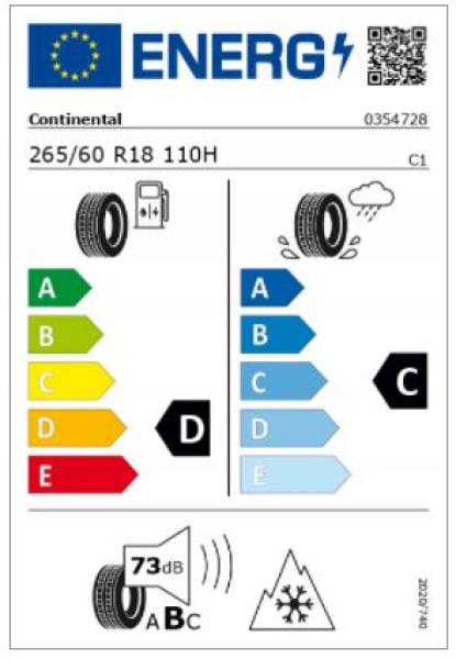 G-Klasse Winterrad 5-Speichen Silber 265/60 R18 110H Continental Conti4x4WinterContact MO Q440301110200