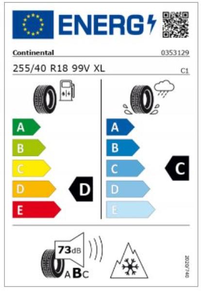 CLS-Klasse Winterrad 5-Doppelspeichen Silber 255/40 R18 99V Continental XL ContiWinterContact TS 830 P MO Q440141112680