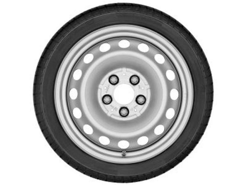 Stahl-Rad Silber 205/65 R16 107/105(103)T C Continental VanContact Winter