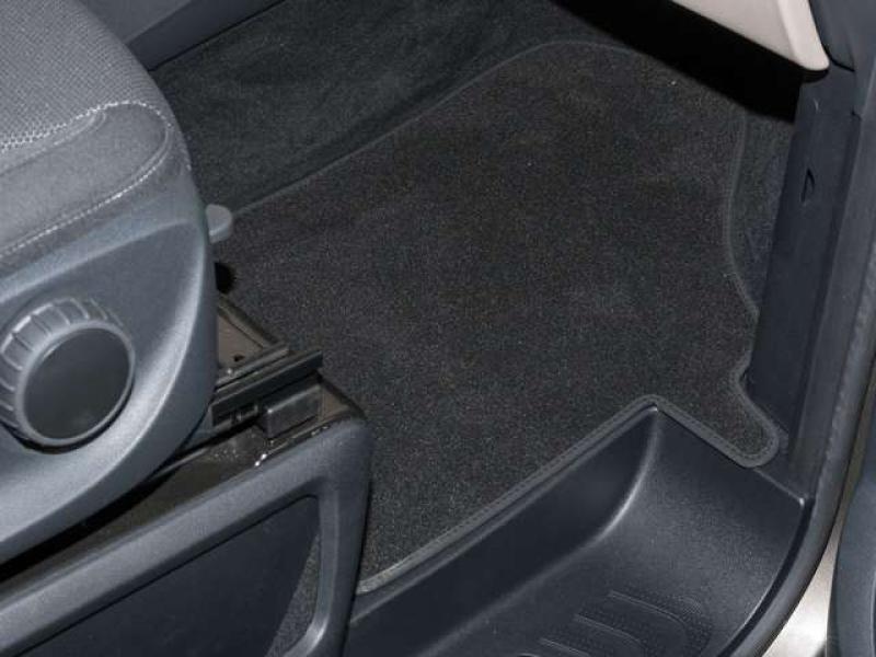 Detailaufnahme des Brandrup Veloursteppichs mit edler Velours-Qualität